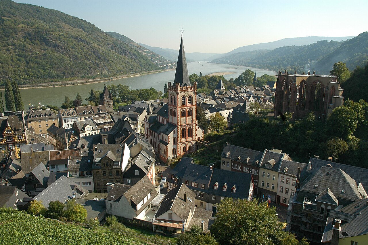 Bacharach Stadtansicht