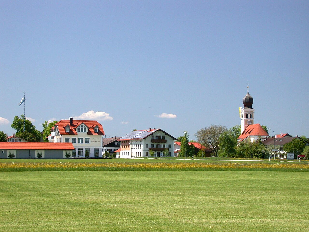 Bruckmühl Stadtansicht