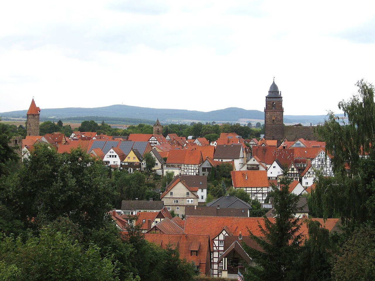 Grebenstein Stadtansicht