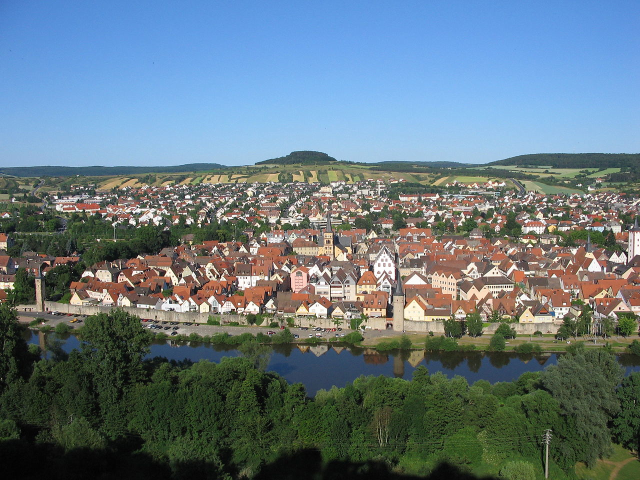 Karlstadt Stadtansicht