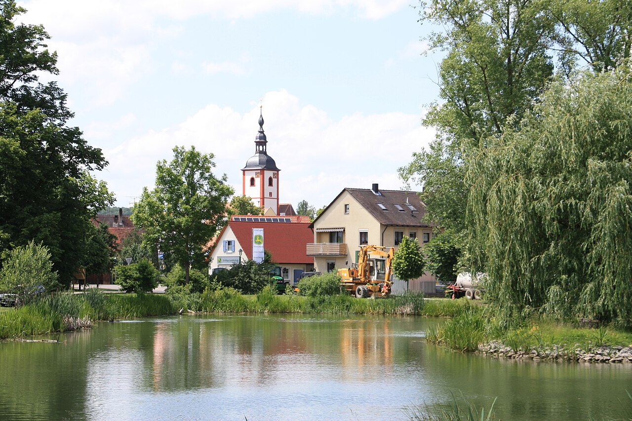 Markt Nordheim Stadtansicht