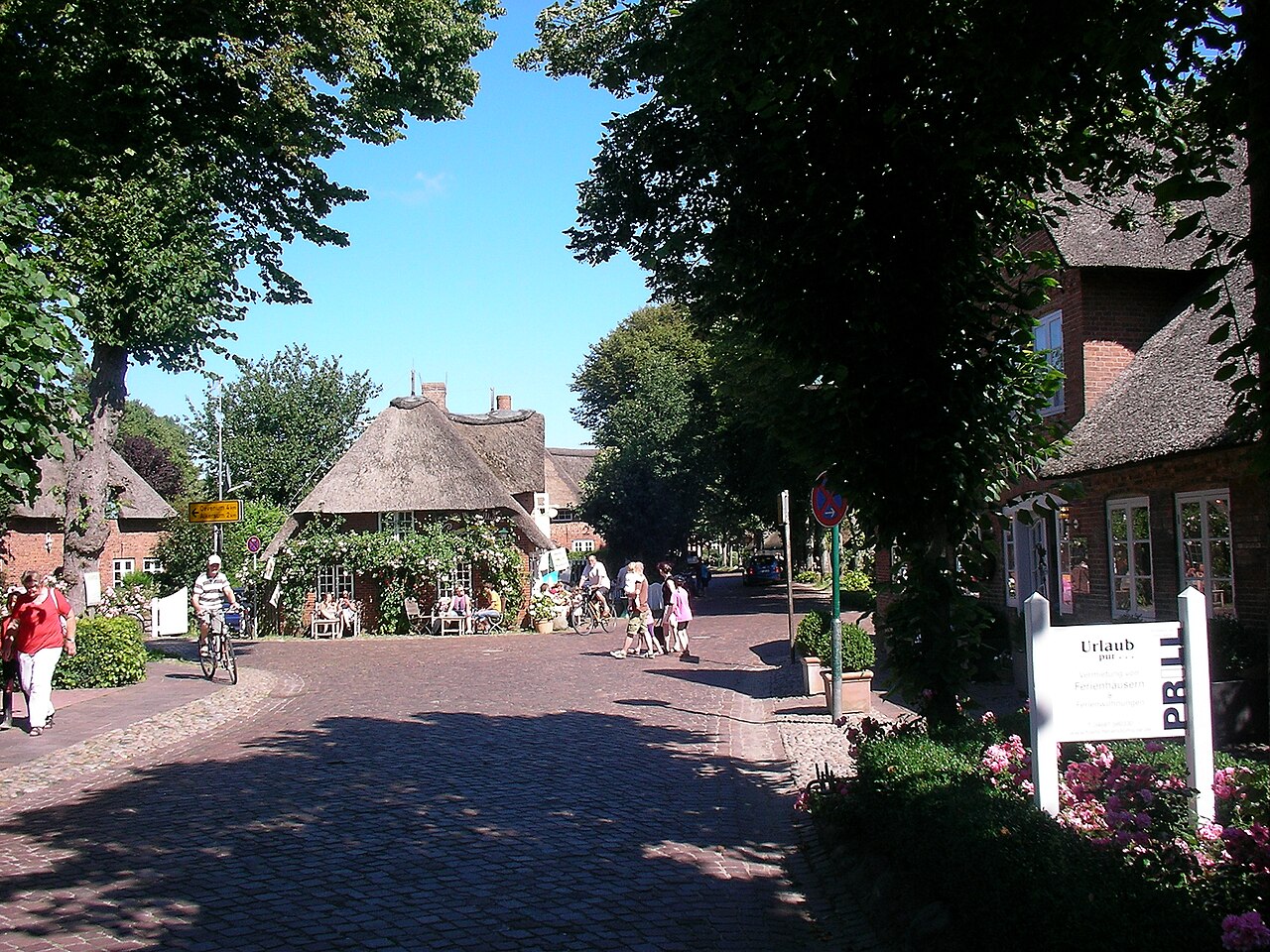 Nieblum Stadtansicht