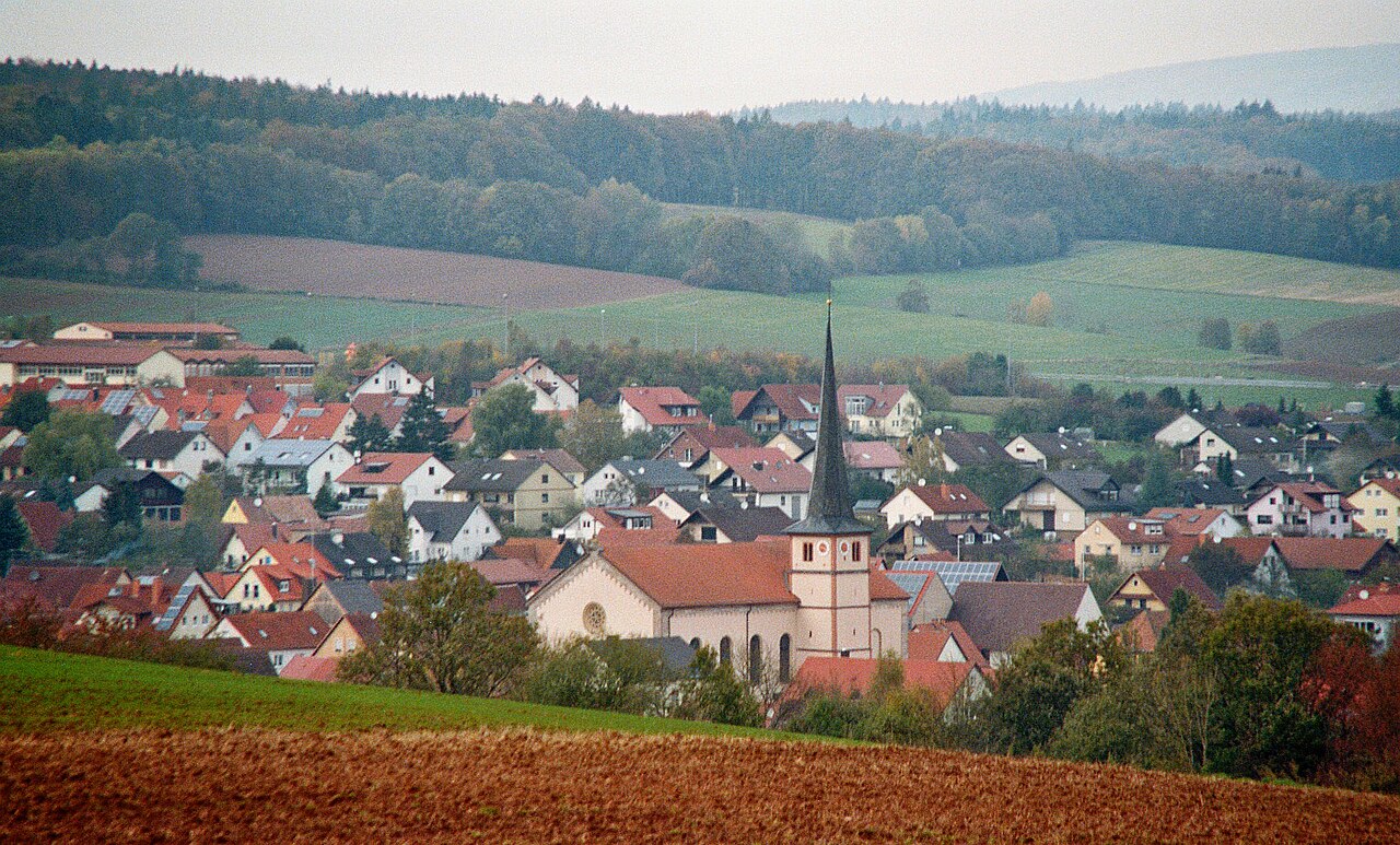 Oberthulba Stadtansicht
