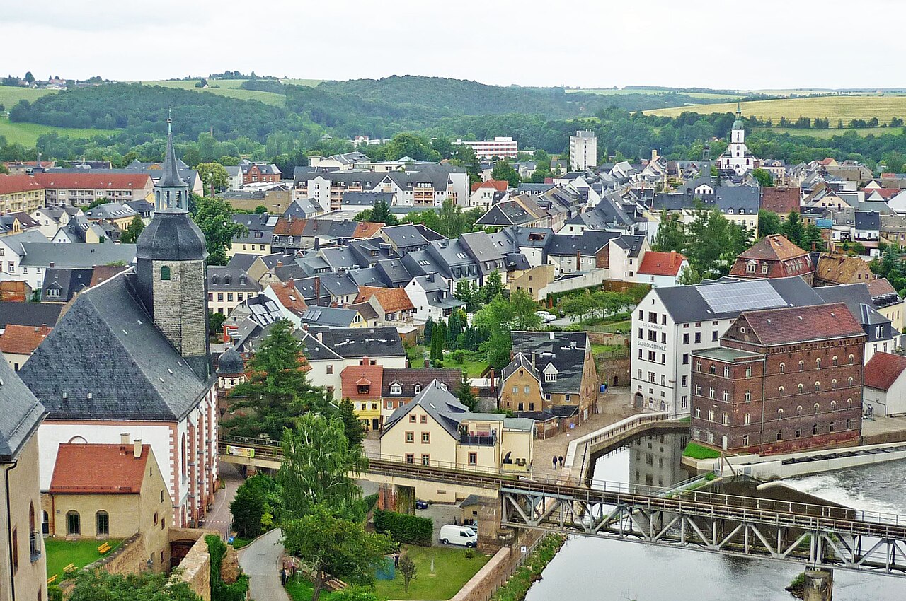 Rochlitz Stadtansicht
