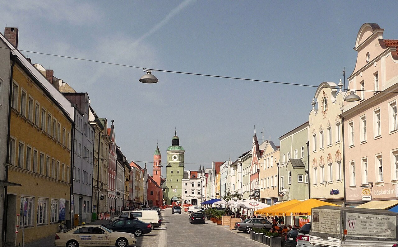 Vilsbiburg Stadtansicht
