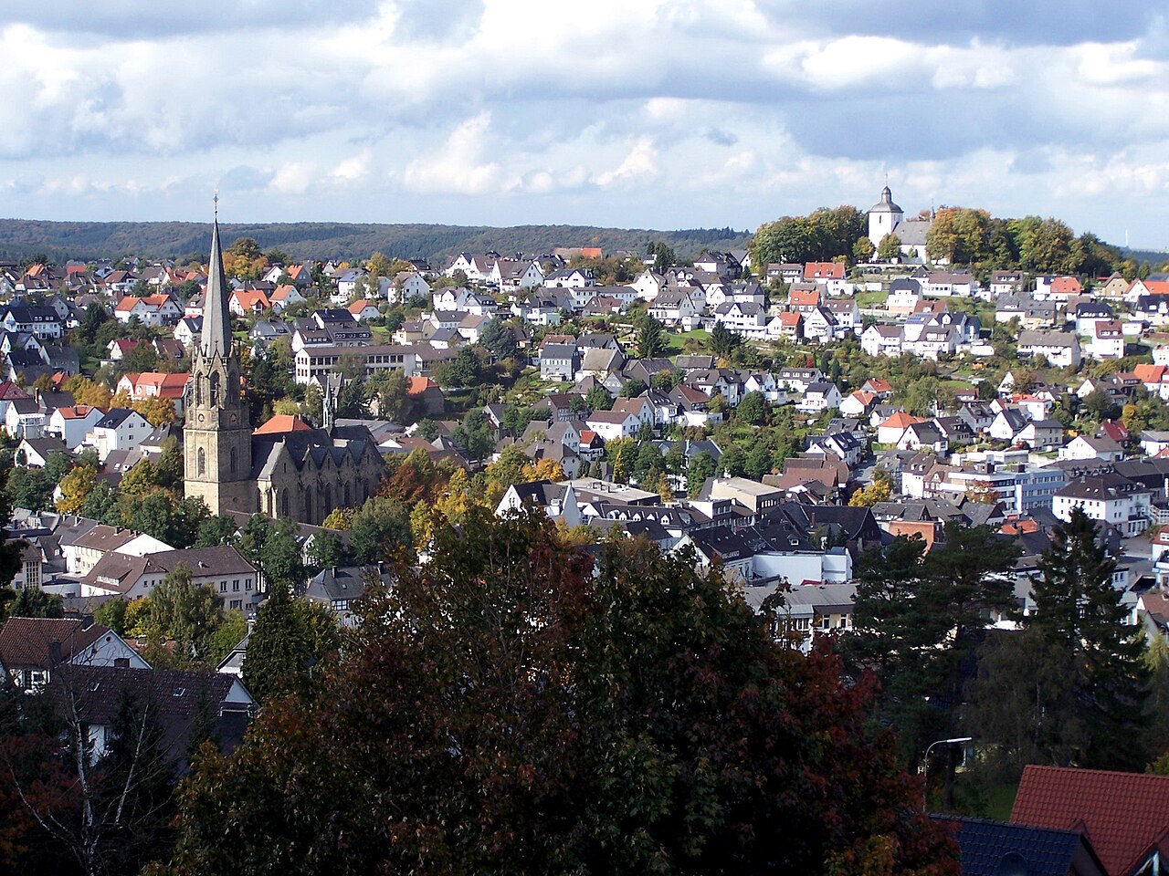 Warstein Stadtansicht